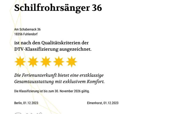   Ferienhaus Schilfrohrsänger 36