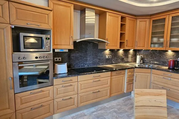 Küche / Küchenzeile  Ferienwohnung "Beim Binegger"