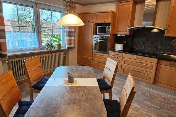 Küche / Küchenzeile  Ferienwohnung "Beim Binegger"