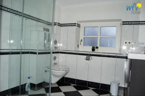 Badezimmer Ferienhaus Rademacher Ferienwohnung 1