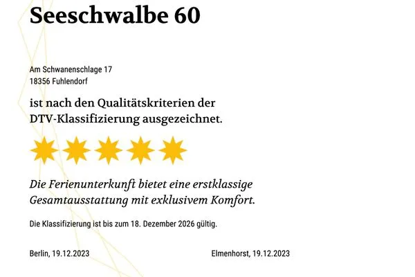   Ferienhaus Seeschwalbe 60