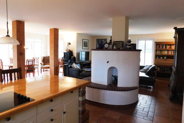  Alte Büdnerei 1 (Abeking-Haus) Ostseebad Ahrenshoop - Wohnzimmer