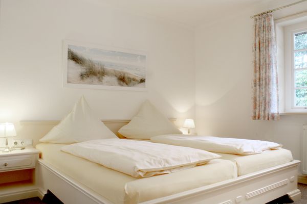  Hark-Olufs Hüs Whg. Eismöwe Nebel - Schlafzimmer