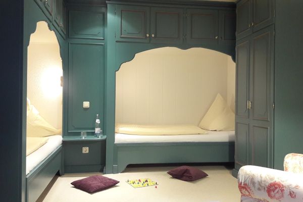  Hark-Olufs Hüs Whg. Eismöwe Nebel - Schlafzimmer