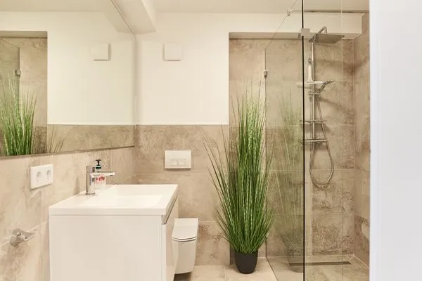 Badezimmer Smart Resorts Haus Brilliant Ferienwohnung 605
