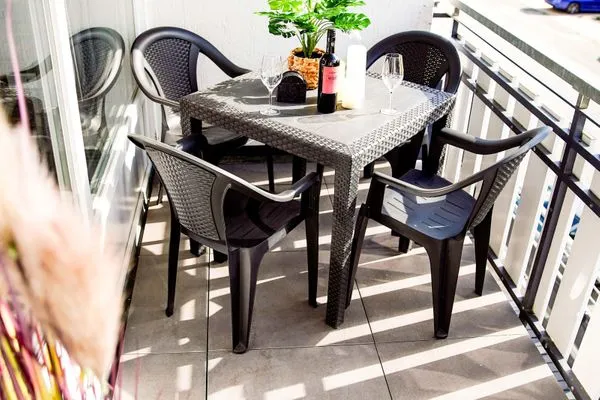 Balkon Smart Resorts Haus Brilliant Ferienwohnung 605