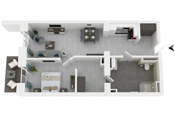 Grundriss  Sonnenblume