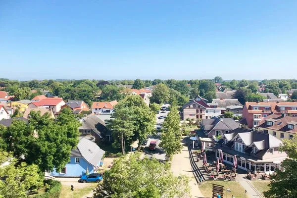 Ferienwohnung Lüttkoje Ostseebad Wustrow ZweiWasser Alte Seefahrtschule Umgebung  Lüttkoje