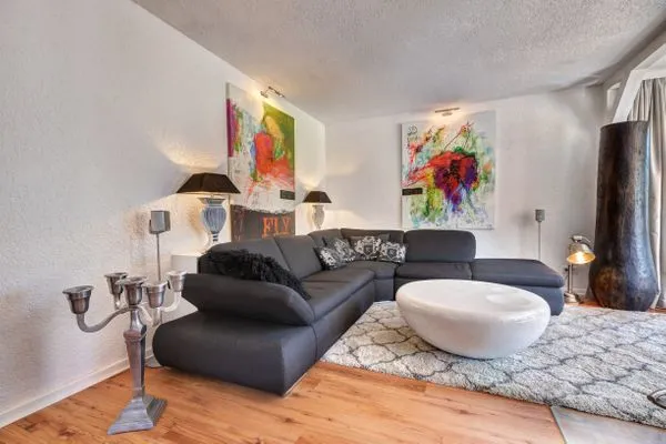 Wohnzimmer  Ferienhaus Kieferngrund