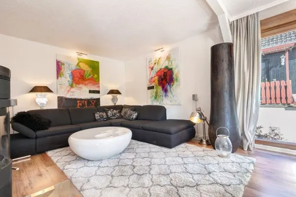 Wohnzimmer  Ferienhaus Kieferngrund