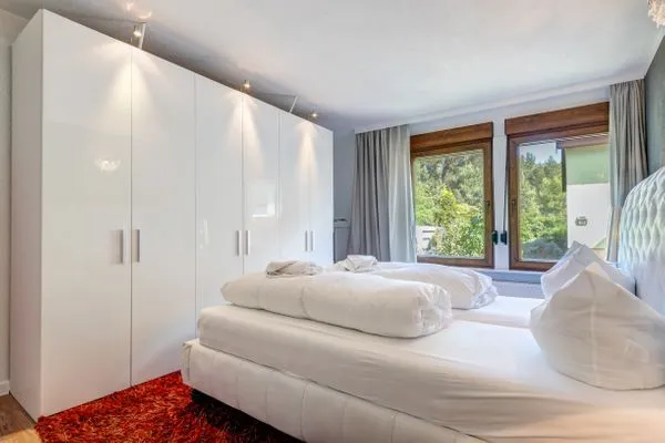 Schlafzimmer  Ferienhaus Kieferngrund