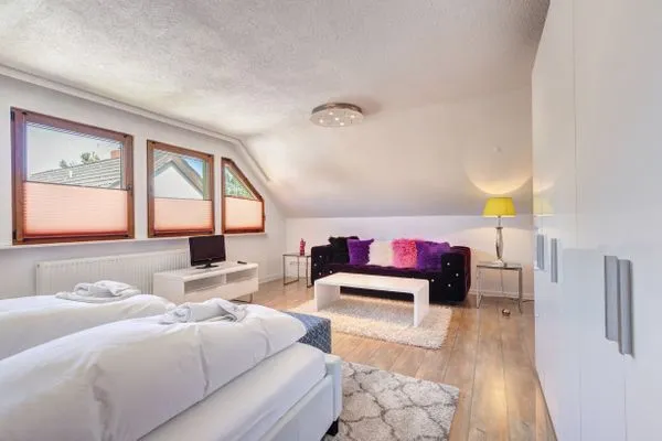 Schlafzimmer  Ferienhaus Kieferngrund