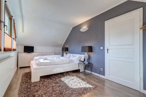 Schlafzimmer  Ferienhaus Kieferngrund