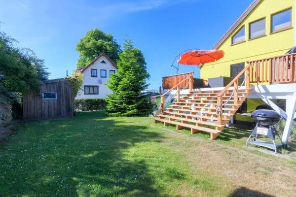 Garten  Ferienhaus Kieferngrund