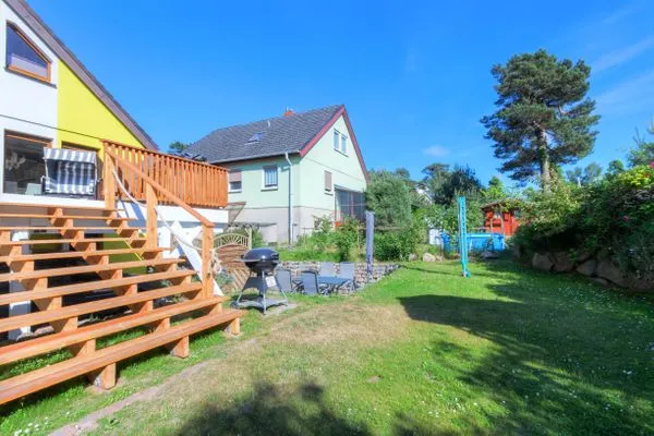 Garten  Ferienhaus Kieferngrund