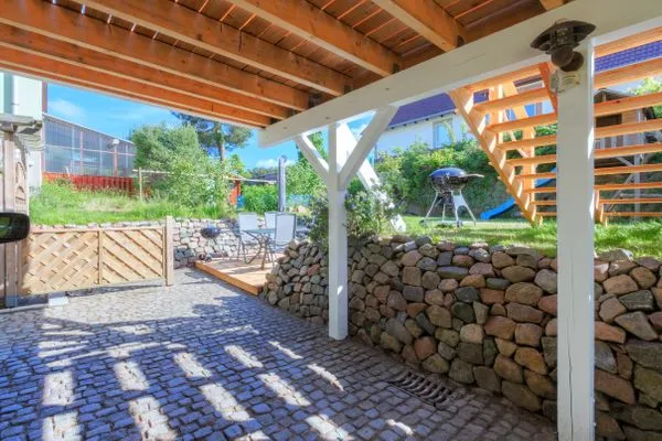 Garten  Ferienhaus Kieferngrund