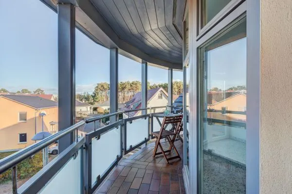 Sicht zu Ahlbeck  Ferienwohung Kira