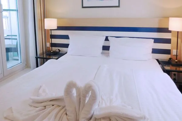 Ferienwohnung Meeresblau Zingst - Schlafzimmer  Meeresblau