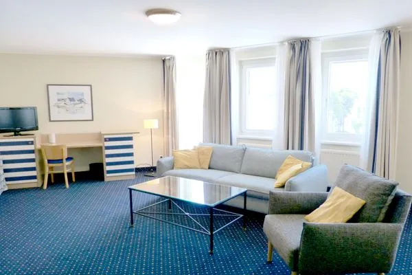 Ferienwohnung Meeresblau Zingst - Wohnzimmer  Meeresblau