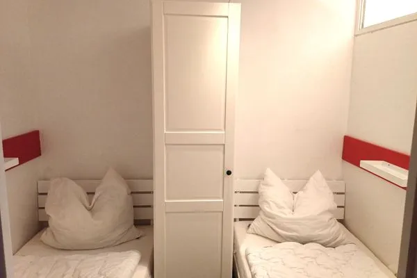 Schlafzimmer Panoramic Sonnenbalkon bis zum Abendrot