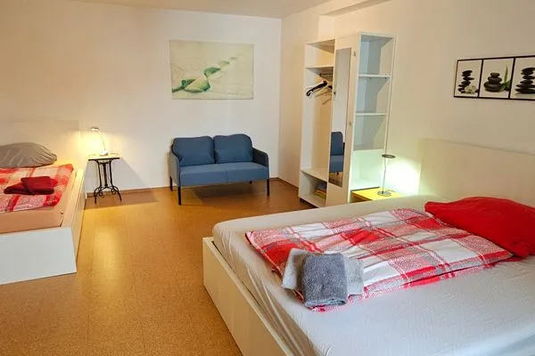 Schlafzimmer  Ferienwohnung "Ampermoos"