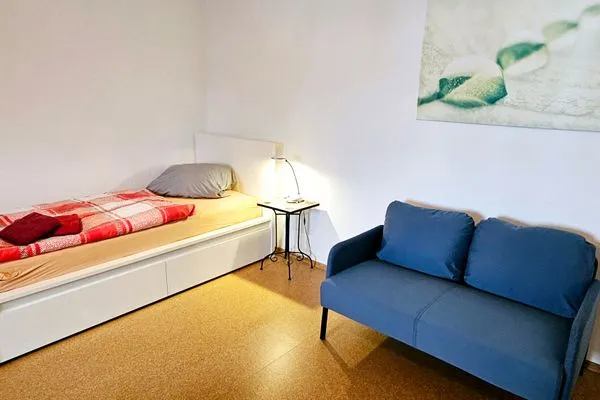 Schlafzimmer  Ferienwohnung "Ampermoos"
