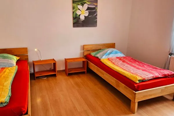 Schlafzimmer  Ferienwohnung "Amperland"