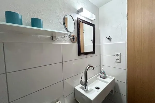 Multi-FeWo Haus Paradiesplatz Ferienapartment Eva Lindau Insel - WC