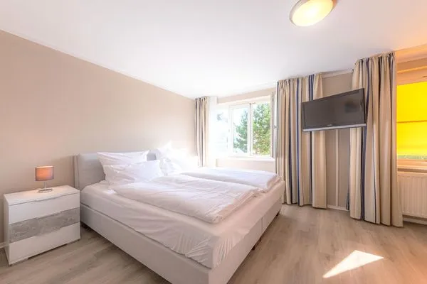 Ferienwohnung Kapitän Ed Aparthotel Zingst - Schlaffzimmer  Kapitän Ed