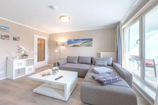 Ferienwohnung Kapitän Ed Aparthotel Zingst - Wohnzimmer  Kapitän Ed