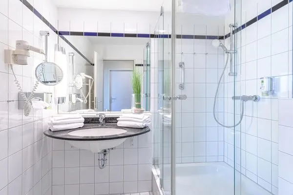 Ferienwohnung Ankerplatz Aparthotel Zingst - Badezimmer  Ankerplatz