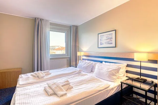 Ferienwohnung Ankerplatz Aparthotel Zingst - Schlafzimmer  Ankerplatz