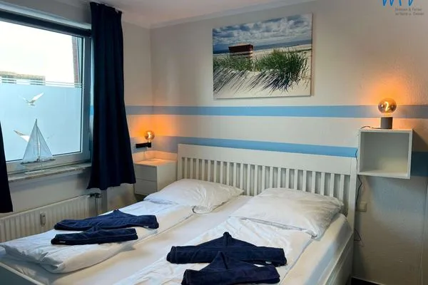 Schlafzimmer Holiday Residenz II Ferienwohnung Möwennest