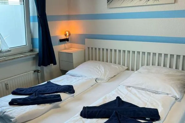 Schlafzimmer Holiday Residenz II Ferienwohnung Möwennest