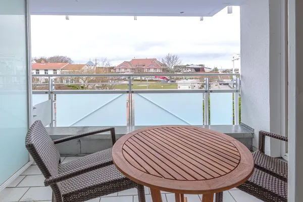 Ferienwohnung Meeresbrise Aparthotel Zingst - Balkon  Meeresbrise