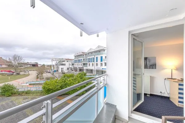 Ferienwohnung Meeresbrise Aparthotel Zingst - Balkon  Meeresbrise