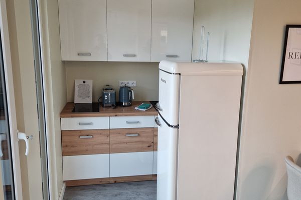  Ferienhaus Nordic Odin Belauer See - Küche / Küchenzeile