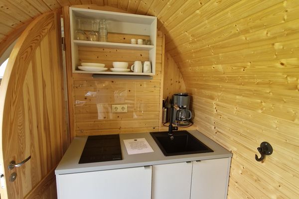  Tinyhouse Igloo Lindström Belauer See - Küche / Küchenzeile