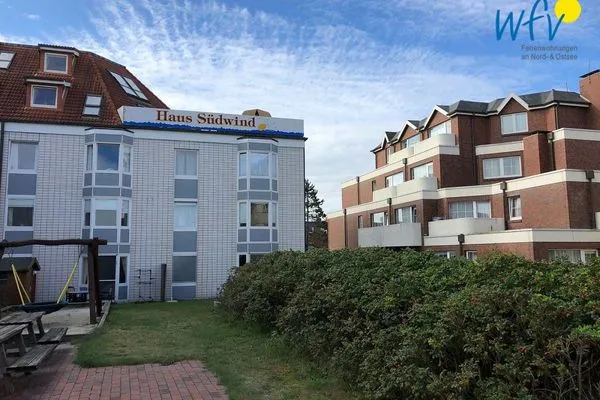 Ansicht von der Meeresseite aus Haus Südwind Ferienwohnung 17