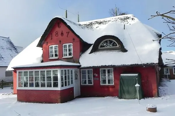 Hauptansicht Hüs Sanskiin Ferienwohnung *Driiwholt*