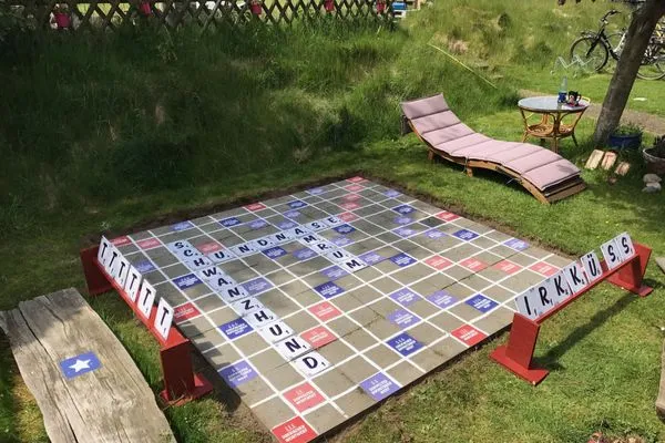 Spielanlage Hüs Sanskiin Ferienwohnung *Driiwholt*