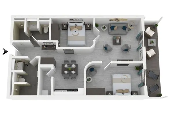 Ferienwohnung Wiesenkieker Ostseebad Wustrow - ZweiWasser Alte Seefahrtschule Grundriss  Wiesenkieker