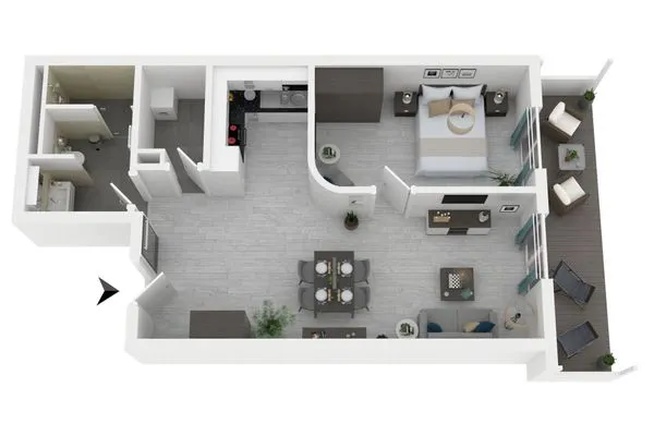 Ferienwohnung Swantovit Ostseebad Wustrow - ZweiWasser Alte Seefahrtschule Grundriss  Swantovit