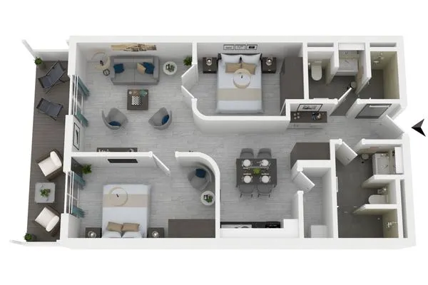 Ferienwohnung Dünenkieker Ostseebad Wustrow ZweiWasser Alte Seefahrtschule Grundriss  Dünenkieker