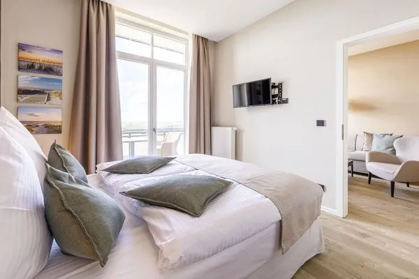 Ferienwohnung Kleine Welle Ostseebad Wustrow - Schlafzimmer  Kleine Welle