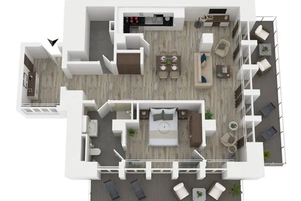 Ferienwohnung Sonnengott in Wustrow - Grundriss  Sonnengott
