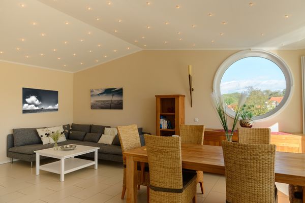  Penthouse Medemspeicher Otterndorf - Wohnzimmer