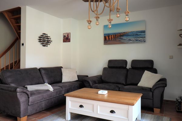 Dünengarten Am Bahndamm 75e Haus Meeresrauschen Zingst - Wohnzimmer