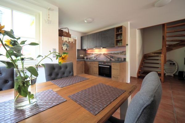 Dünengarten Am Bahndamm 75e Haus Meeresrauschen Zingst - Küche / Küchenzeile