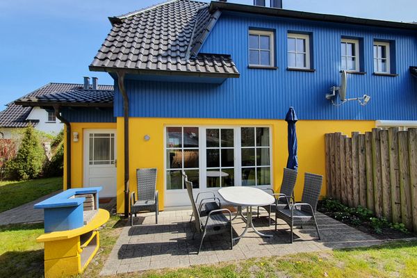 Dünengarten Am Bahndamm 75e Haus Meeresrauschen Zingst - Terrasse